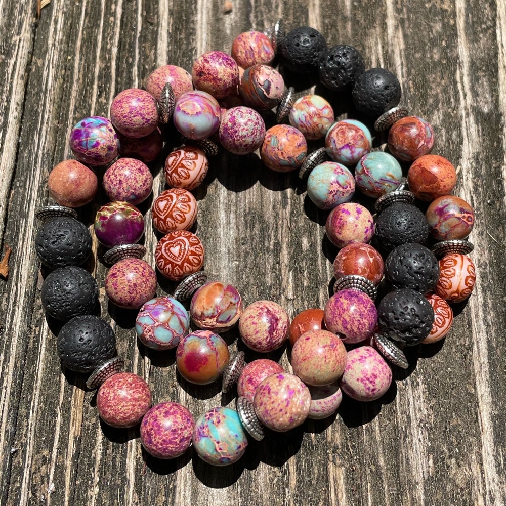 Aromatherapy Bracelet Set. - image 1